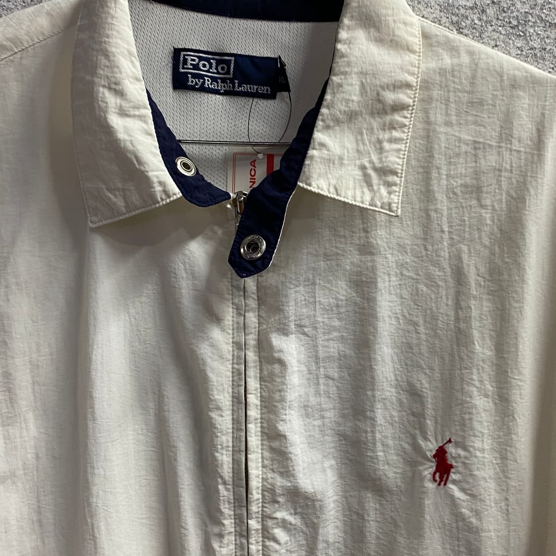 폴로 랄프로렌 레드포니 화이트 스윙톱 자켓 B4493 상품이미지3