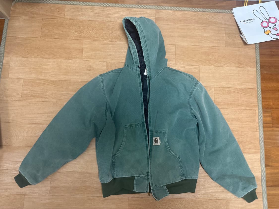 [L] 칼하트 jq294 헌터그린 후드 자켓 상품이미지1