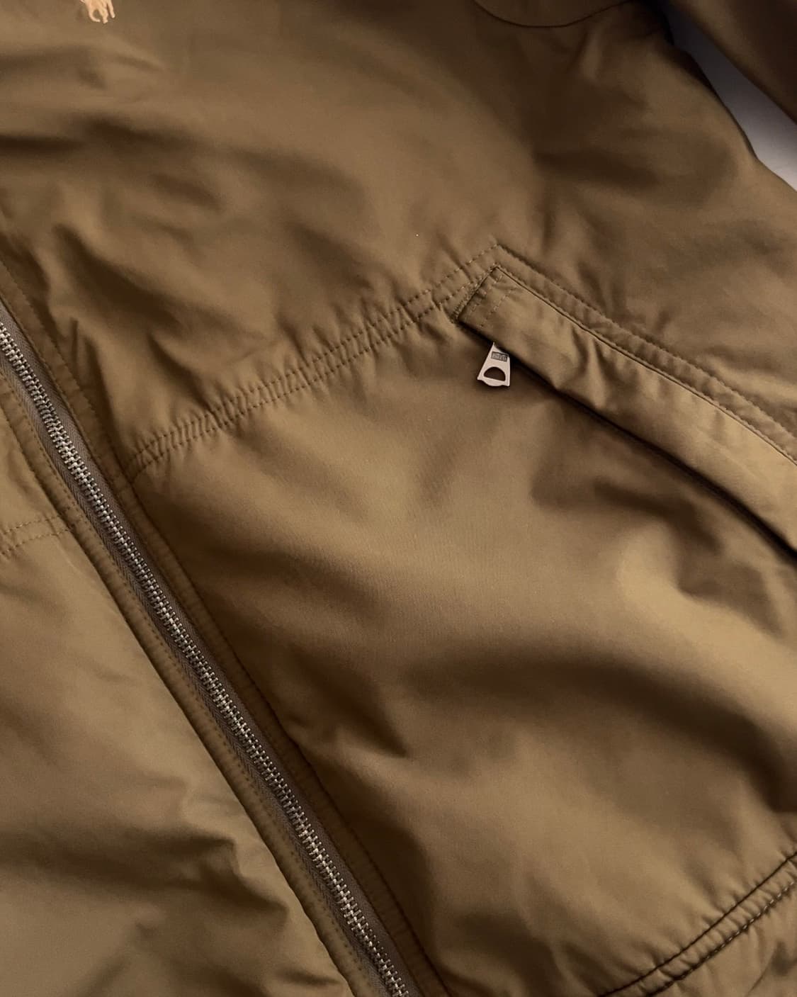 폴로 랄프로렌 기모 블루종 자켓 M 상품이미지5