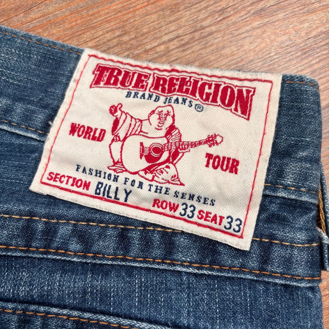 트루릴리젼 33 청바지 미국 수입 정품 빌리 로라이즈 부츠컷 상품이미지4