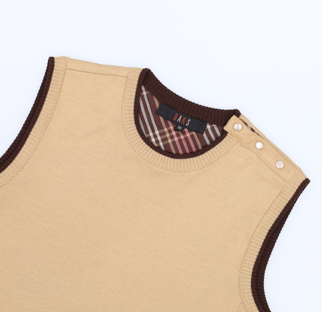 [95] 닥스 골프 포켓 포인트 니트 조끼 베스트 3819 상품이미지3