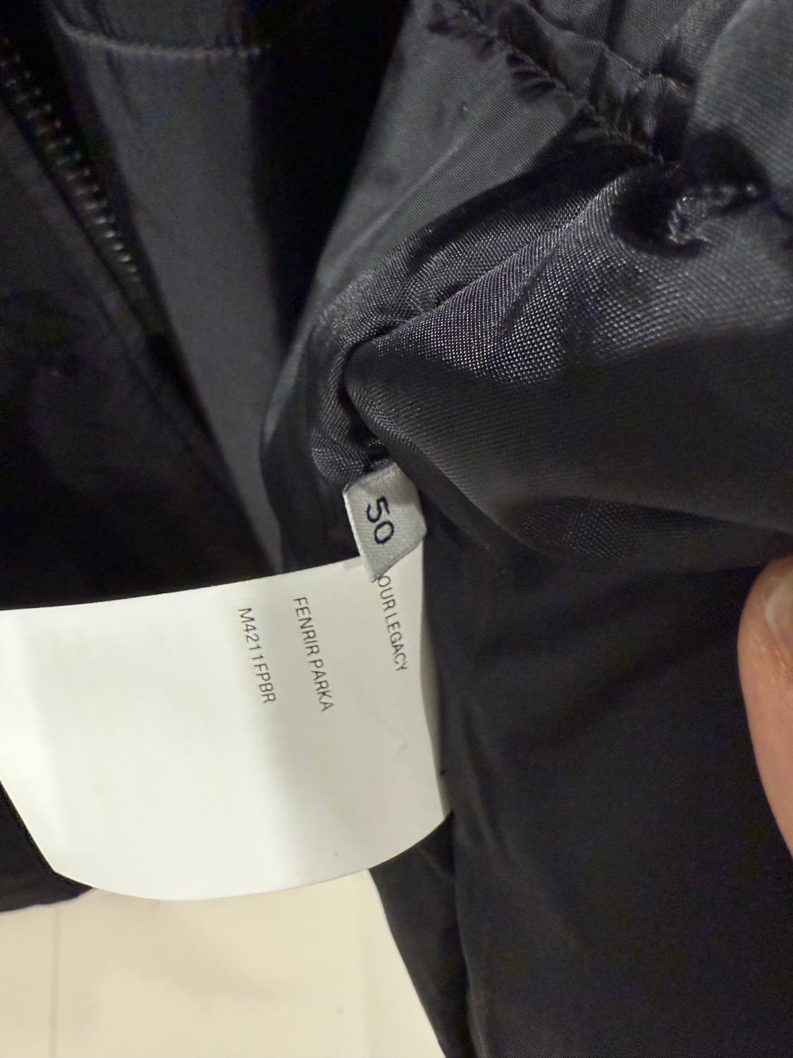 아워레가시 펜리르 파카 블랙 50 상품이미지6