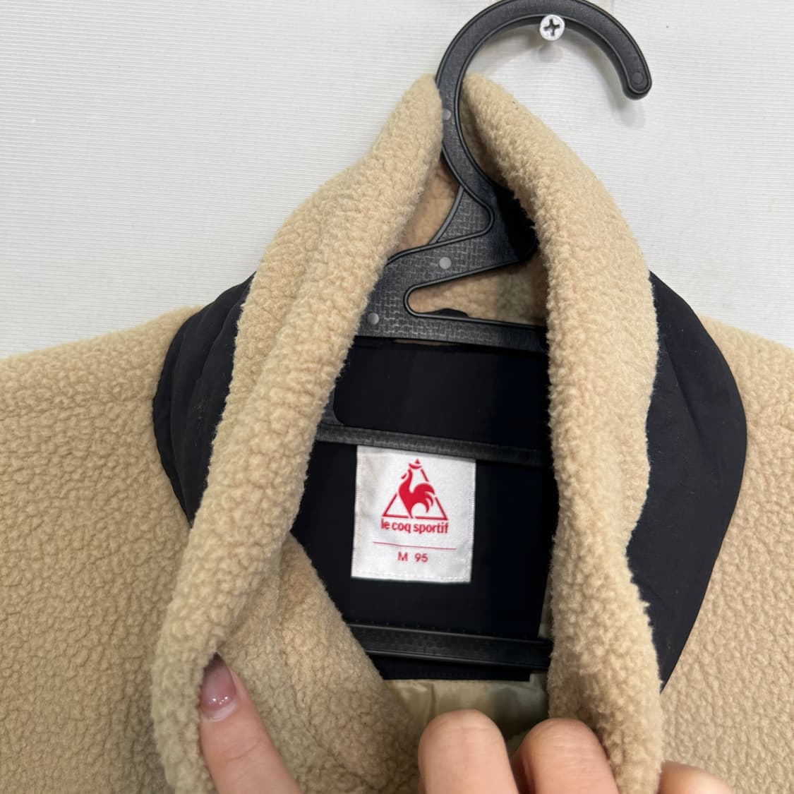 르꼬끄 남녀공용 폴라텍 플리스 레귤러핏 롱 자켓 95 상태최상 상품이미지4