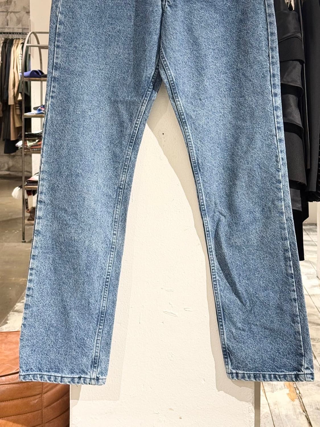 발렌티노 진스 중청 스트레이트 데님 팬츠 상품이미지3