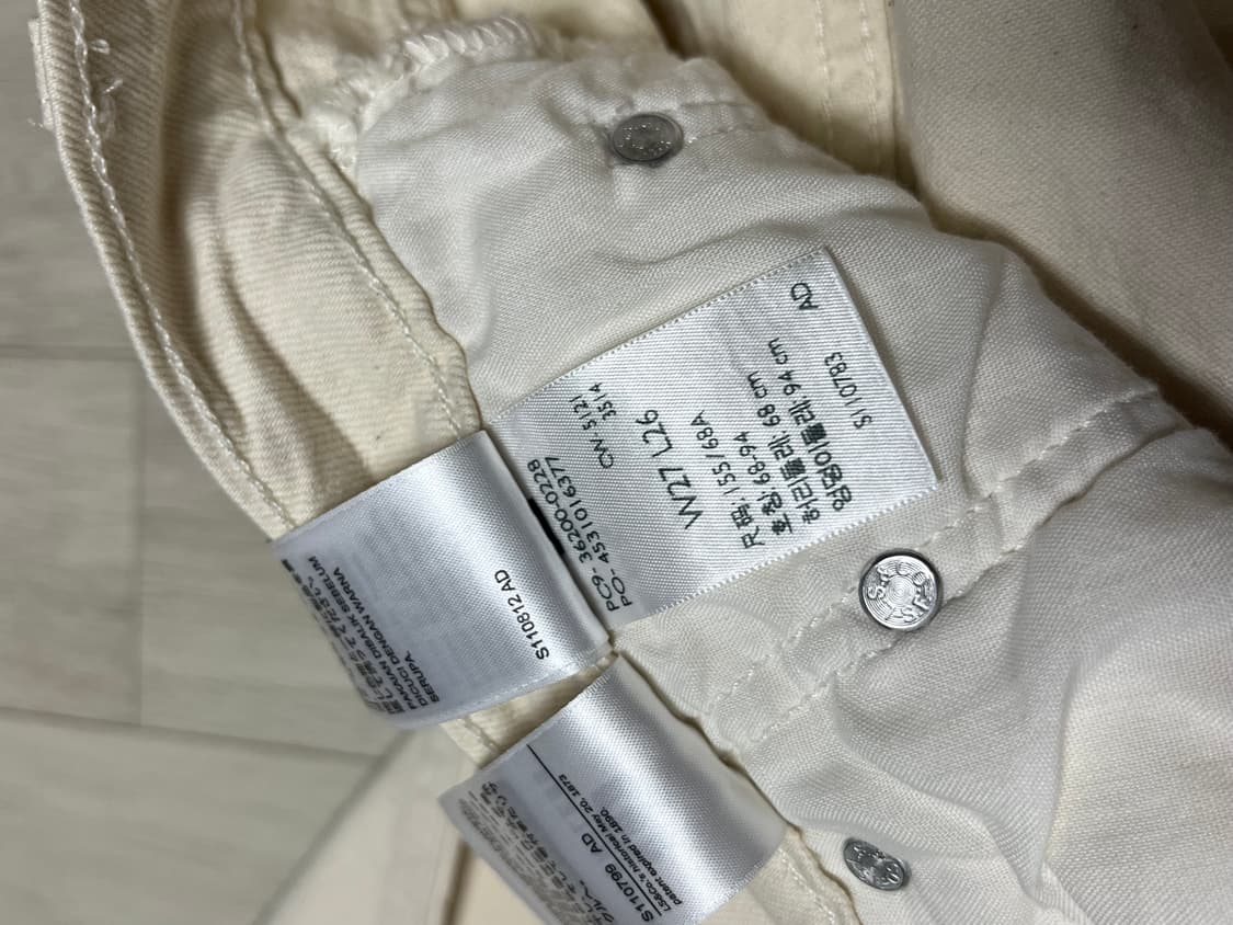 리바이스 501 아이보리 상품이미지6