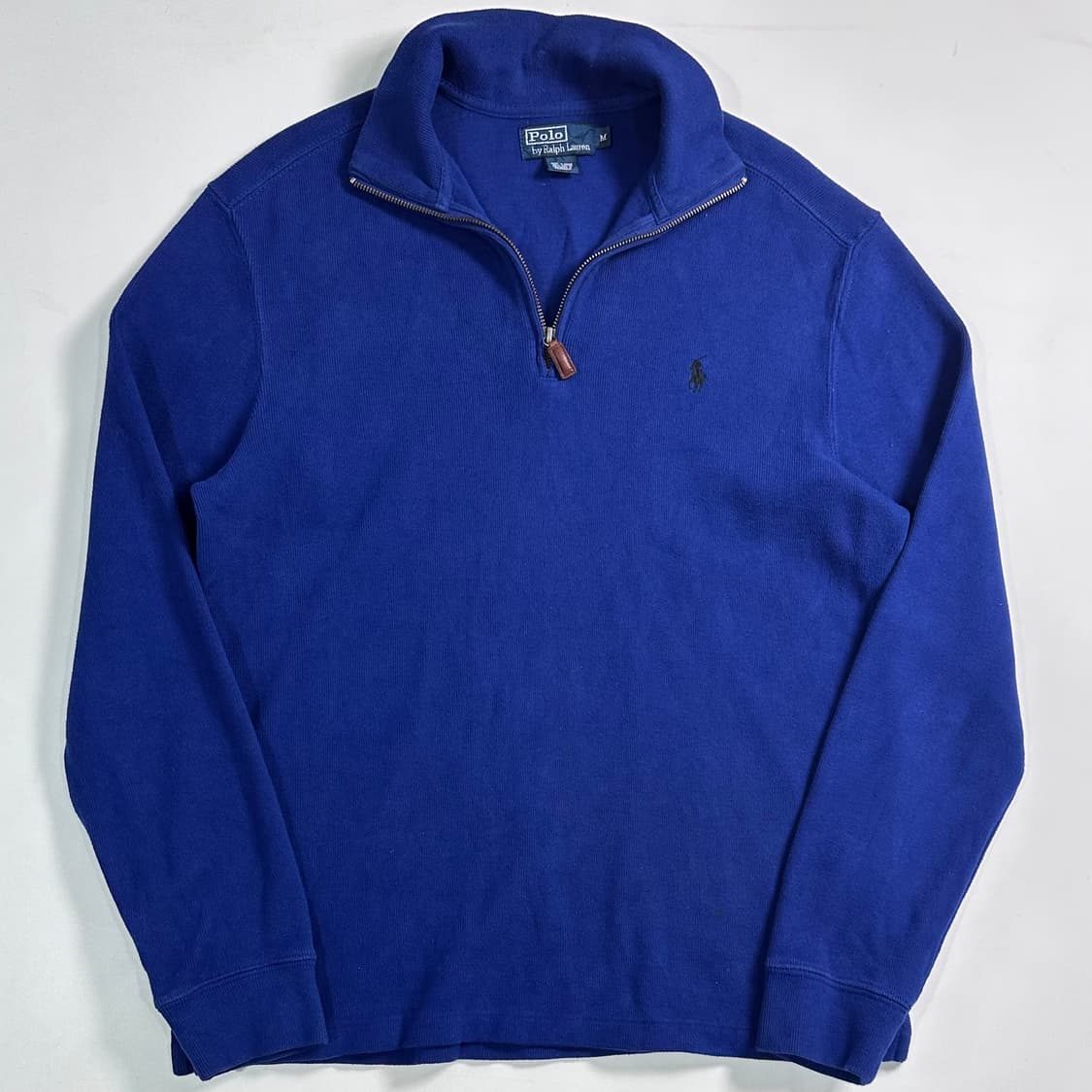 폴로 랄프로렌 블루 반집업 상품이미지1