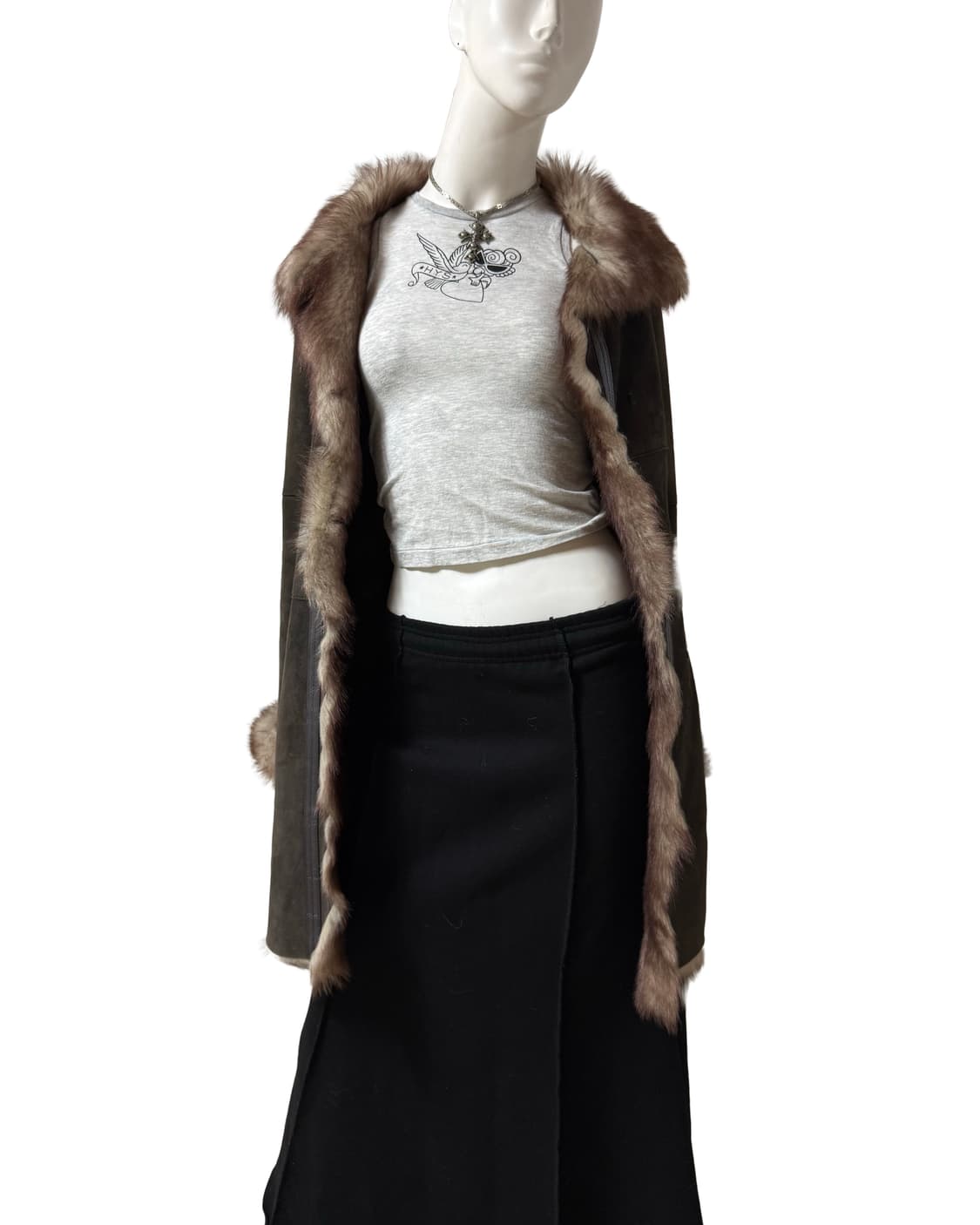 빈티지 faux fur 무스탕 상품이미지1