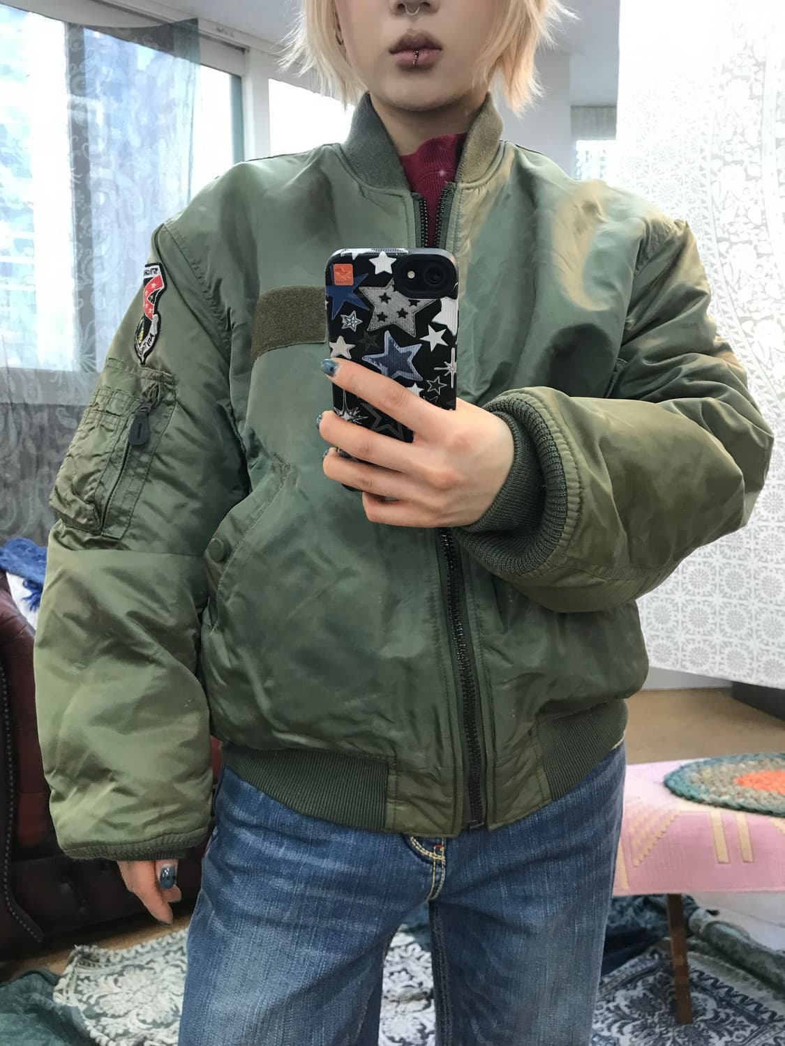 RF 캡틴윌리엄스 MA-1 마원 항공점퍼  상품이미지2