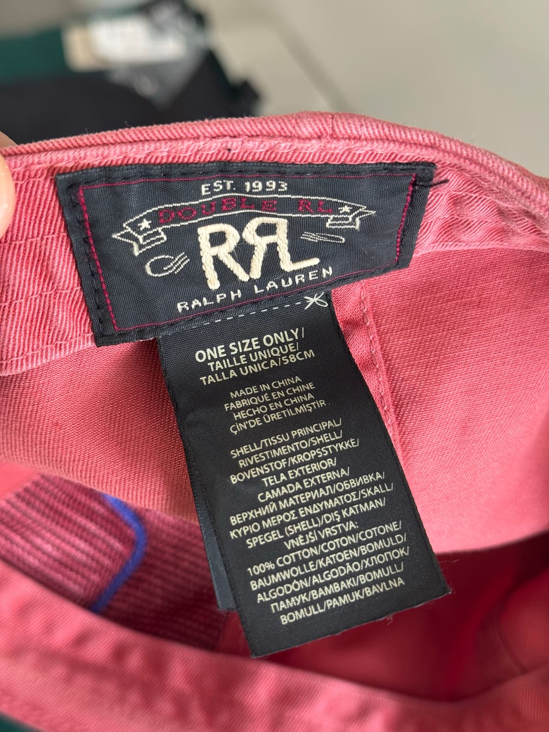 Double rl 더블알엘 캡 상품이미지3