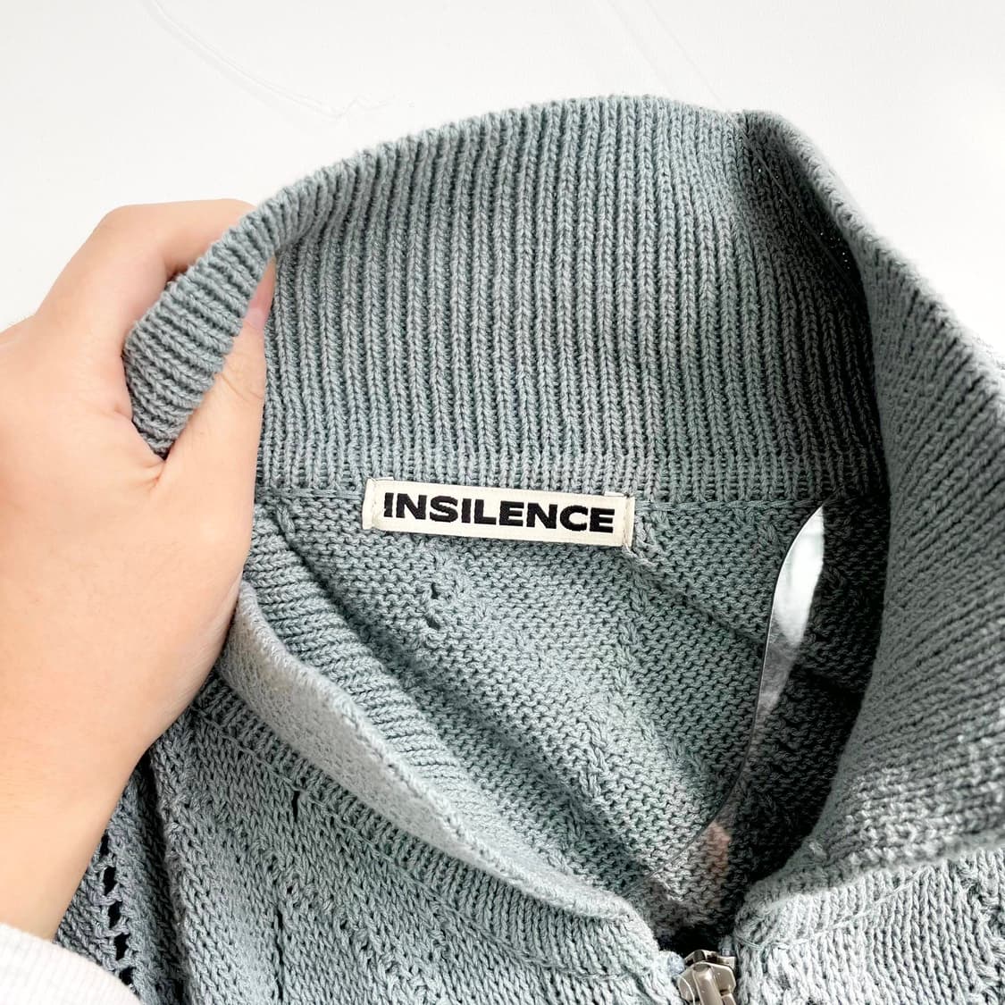 A2 인사일런스 스카시 집업 카디건 M사이즈 상품이미지4