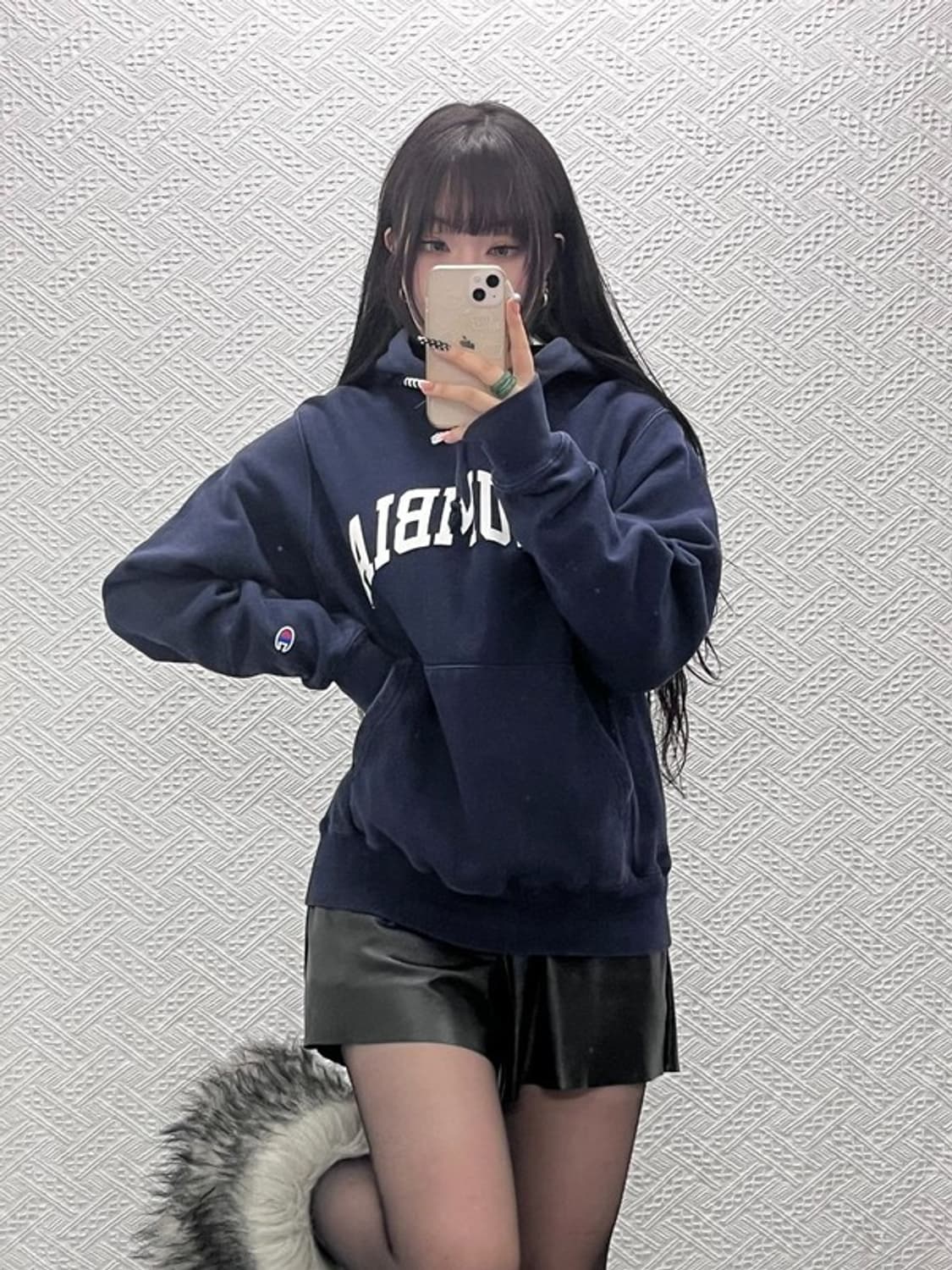 챔피온 리버스위브 올드스쿨 캐주얼 빈티지 후드티 S C10515 상품이미지2