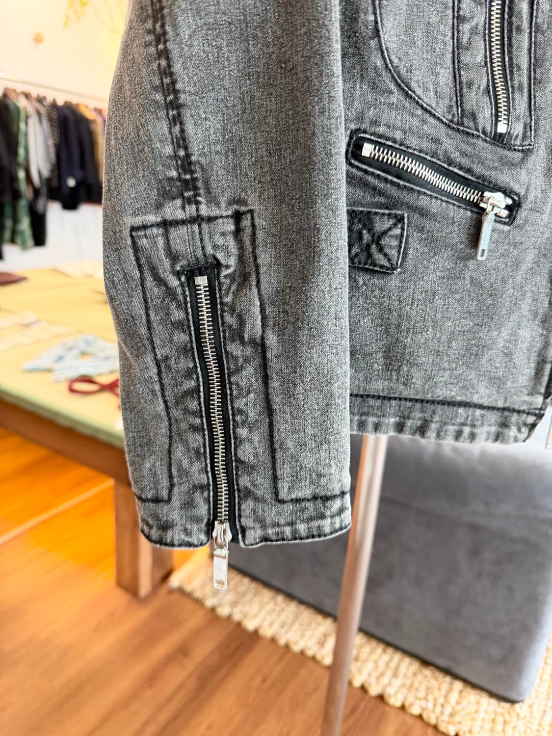 올드 셀린느 데님 자켓 상품이미지4