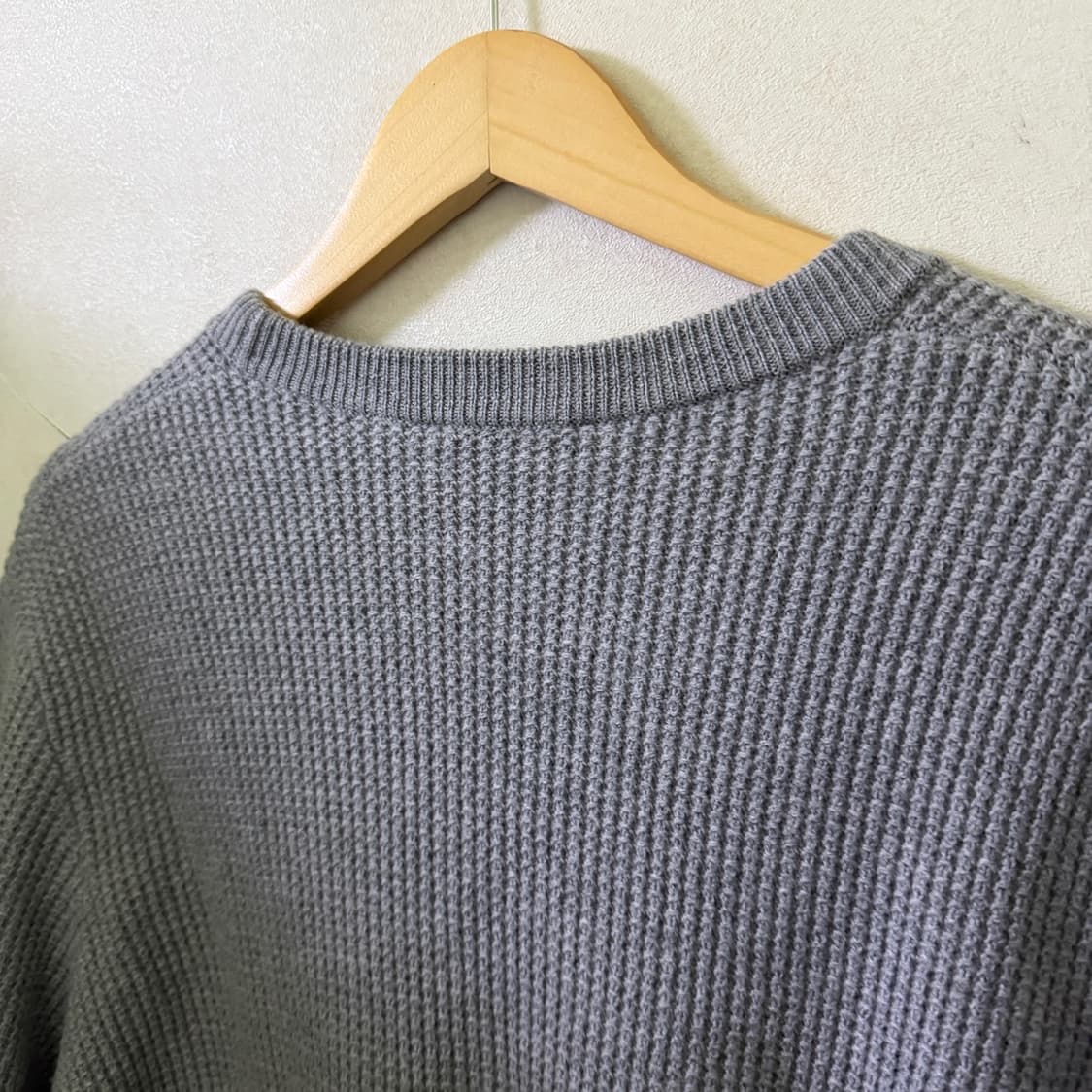 띠어리 남성 그레이 와플 니트 XXL (남성 105정도) 상품이미지4