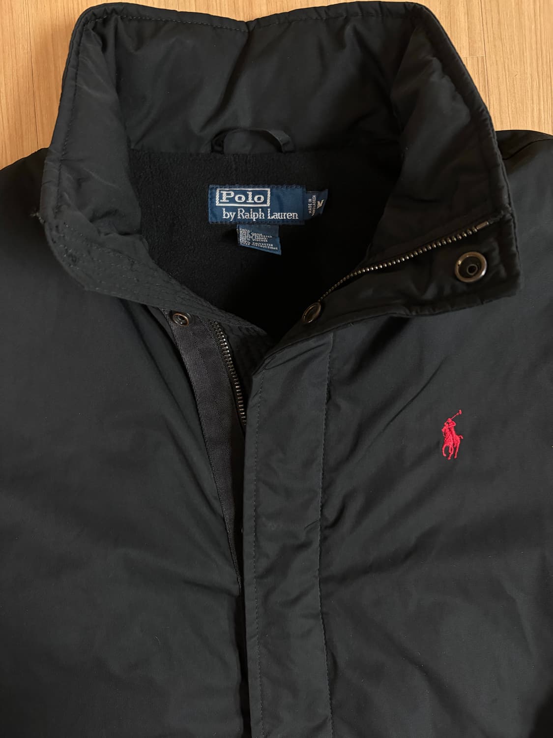 폴로 랄프로렌 누빔 자켓 블랙 상품이미지4