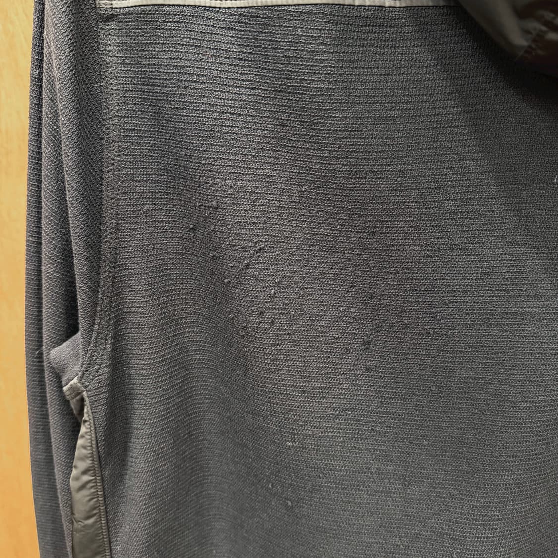 휴고 보스 코튼 저지 후드 집업 나일론 배색 디테일 슬림핏 블랙 상품이미지8