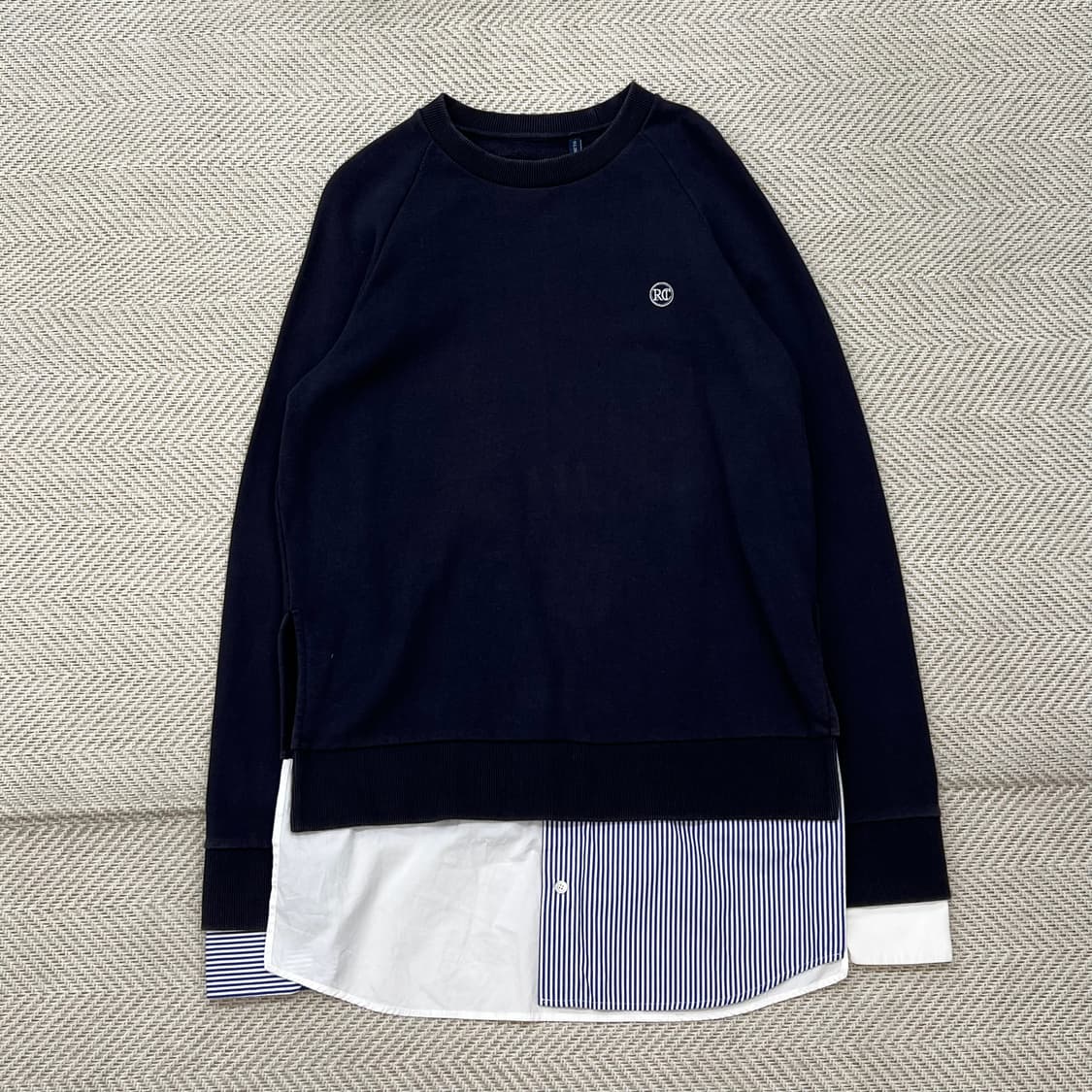 렉토 레이어드 스웻셔츠 r2317 상품이미지1