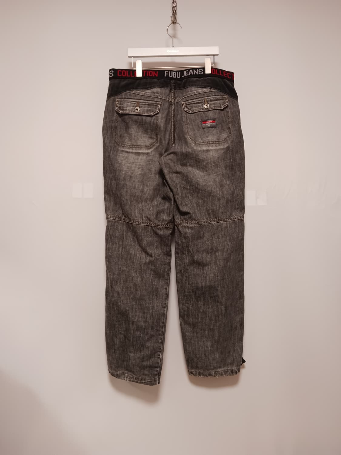 Fubu 뒷밴딩 데님 조거팬츠 상품이미지8