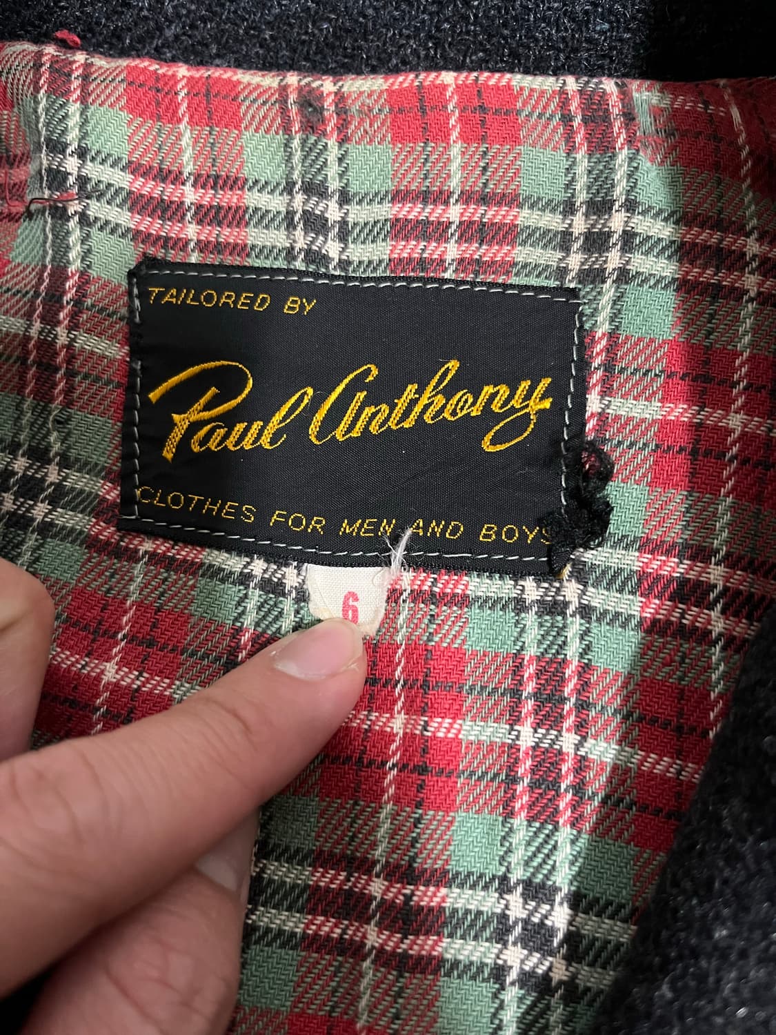 60s vintage wool sports jacket 상품이미지4