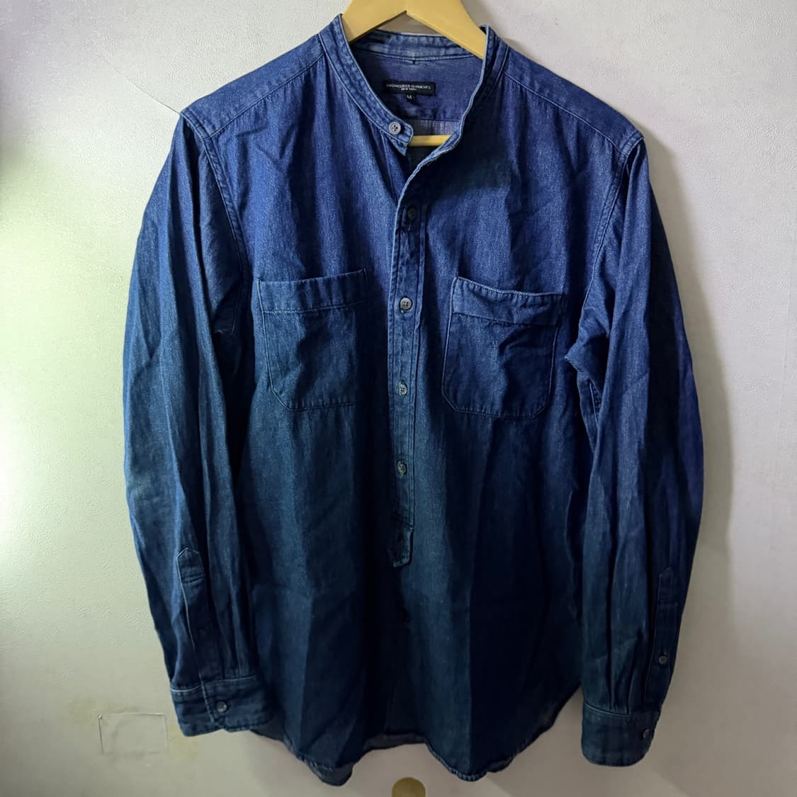 엔지니어드가먼츠 투포켓 데님 셔츠 M (남성 슬림 105) 상품이미지2