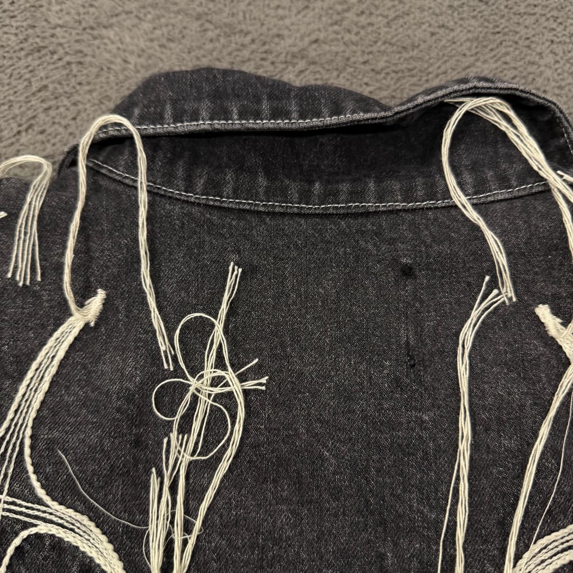 [정품/3] 떠그클럽 트라이벌 트리 데님 떠그 자켓 상품이미지8