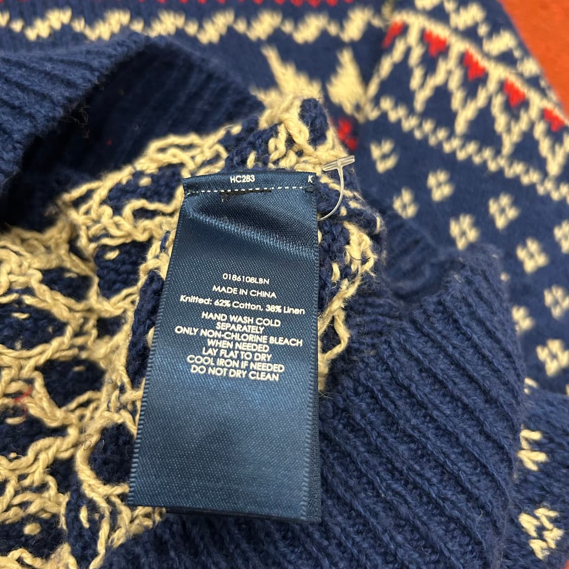 폴로랄프로렌 노르딕 패턴 니트 상품이미지4