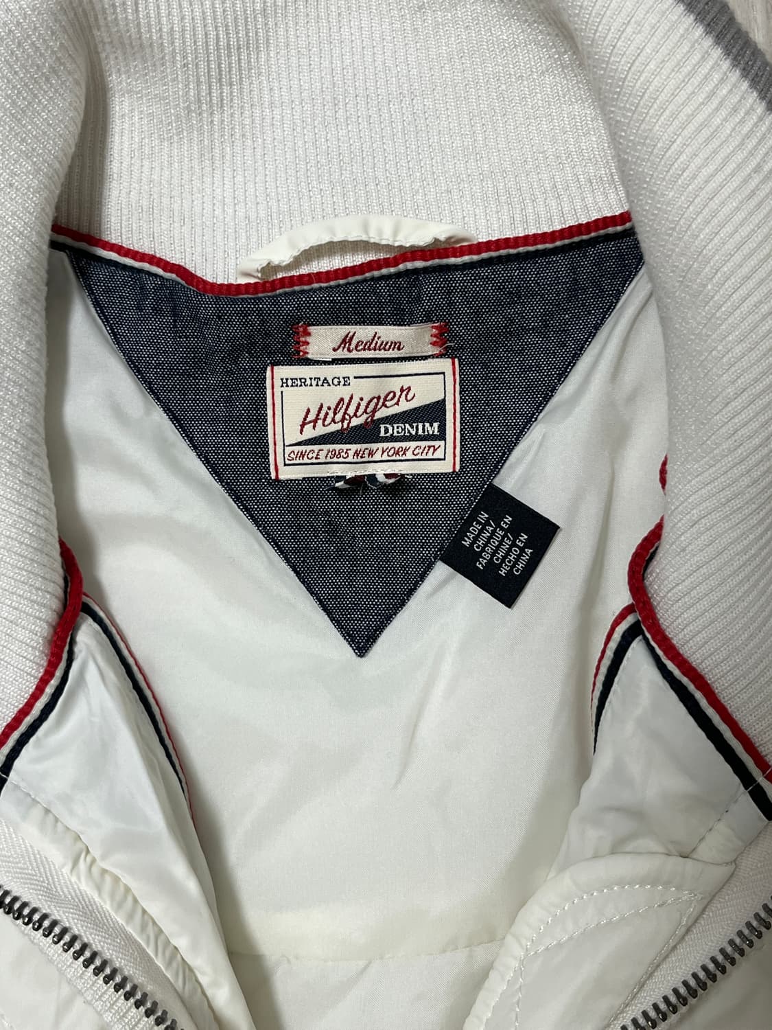 타미힐피거 퀼팅 경량 숏 패딩 자켓 여성 M 상품이미지6