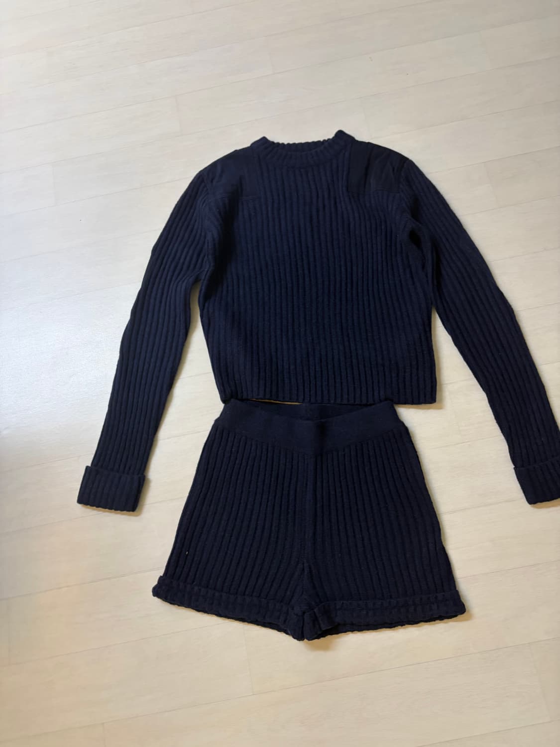 페이우 울니트 상하의 세트 44,55 정품  상품이미지1