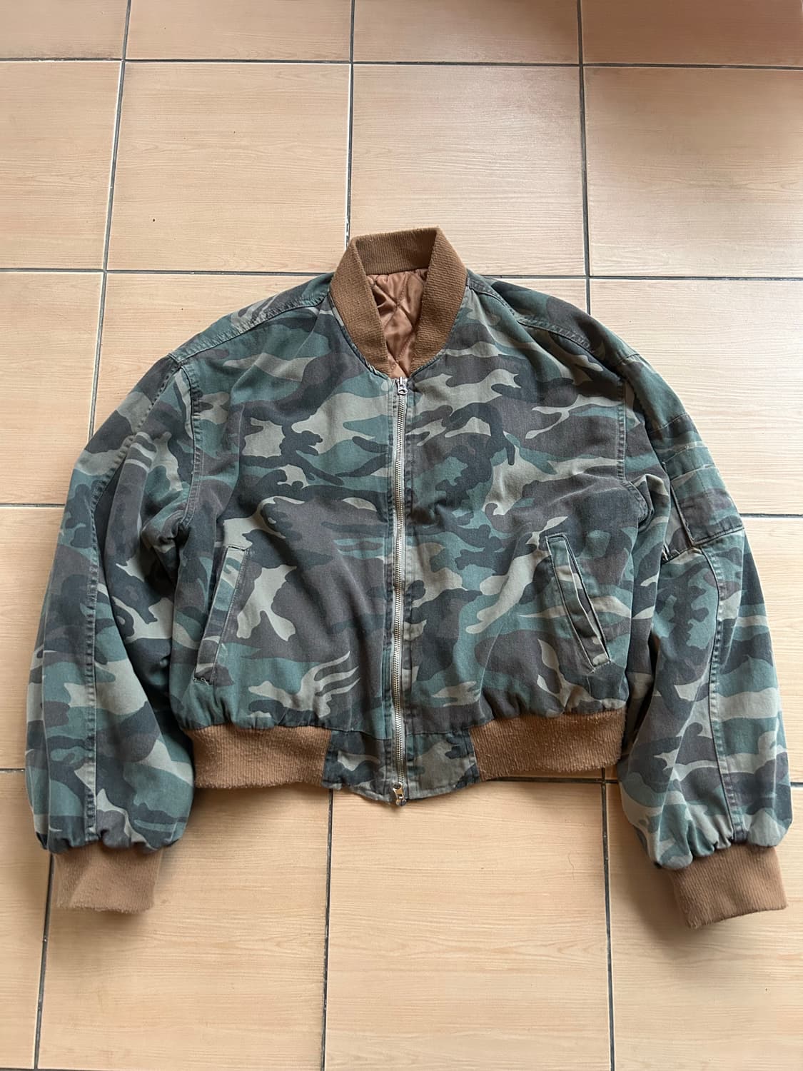Vintage camo Ma-1  상품이미지1