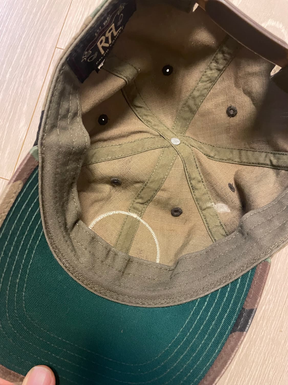 RRL 카모볼캡 상품이미지4