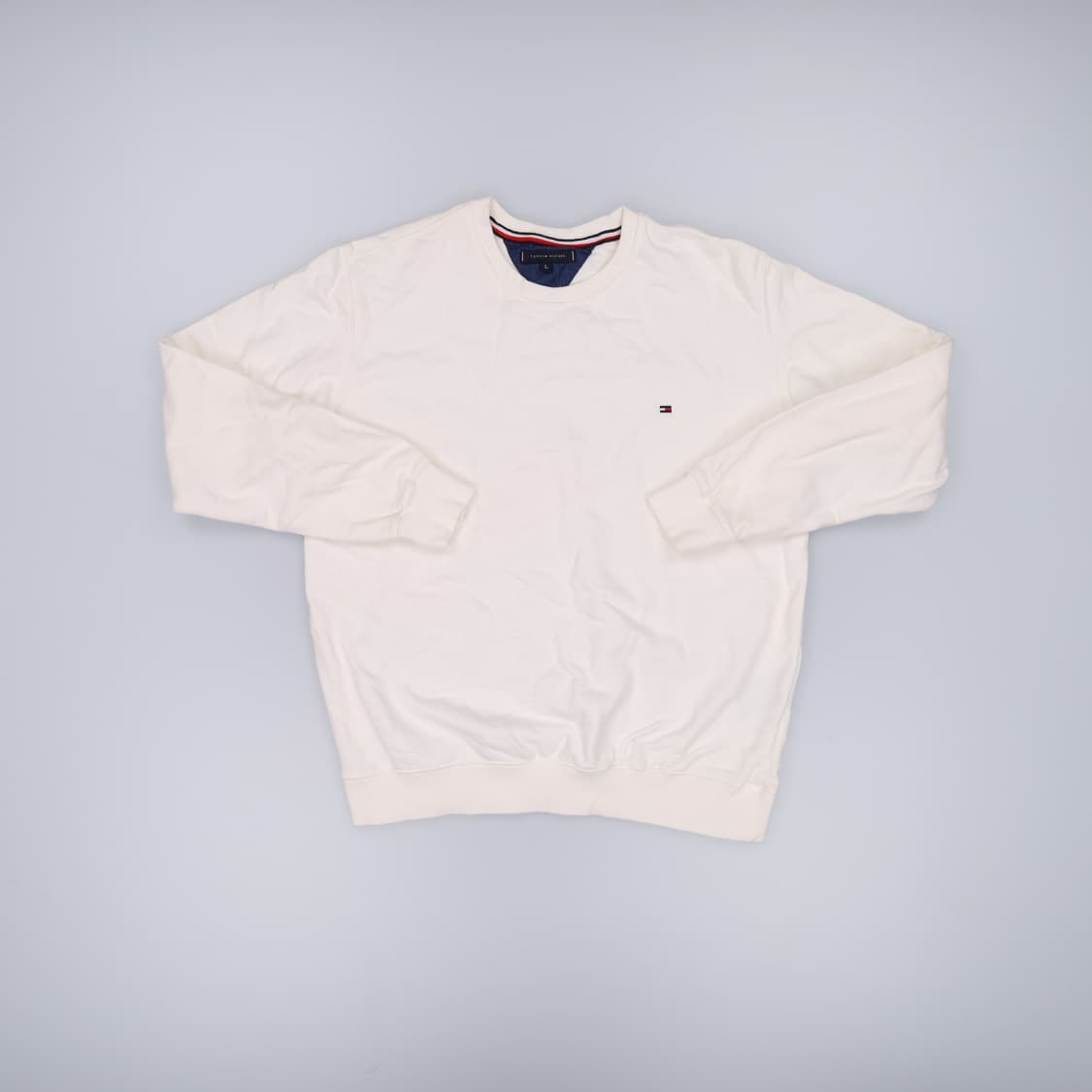 L 타미힐피거 스몰로고 맨투맨 0310H1 상품이미지1