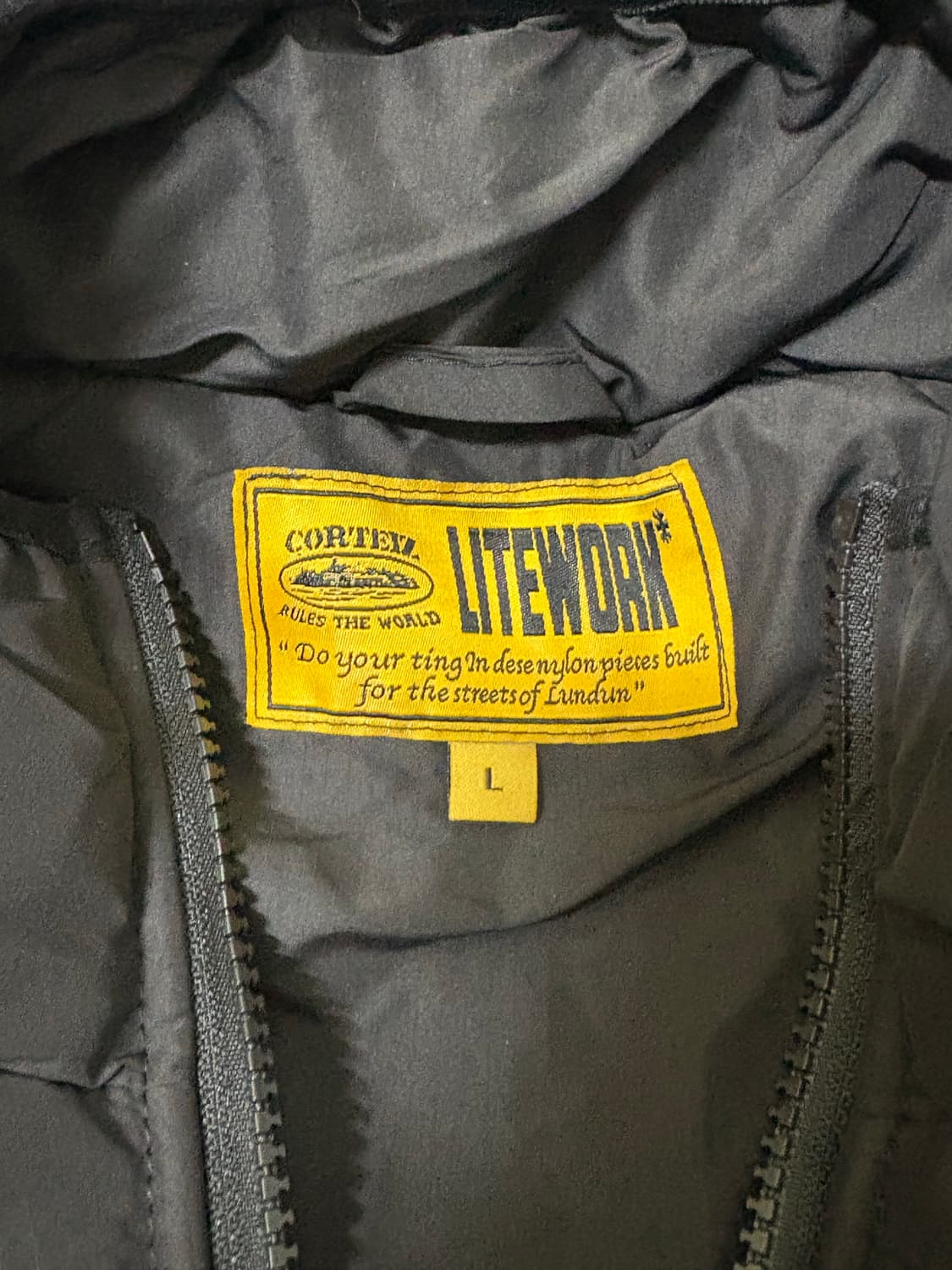 코르테이즈 블랙 패딩 상품이미지3