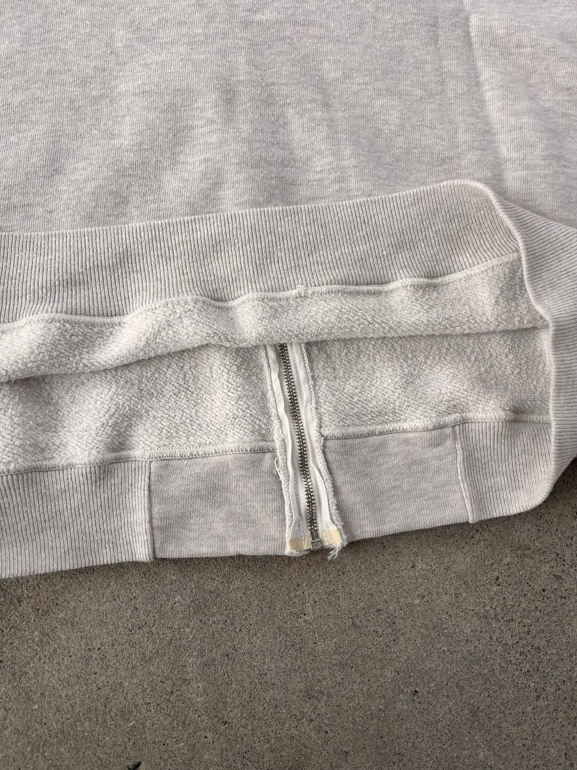 60s USA 빈티지 복각 스노우 패턴 집업 스웻셔츠 상품이미지7