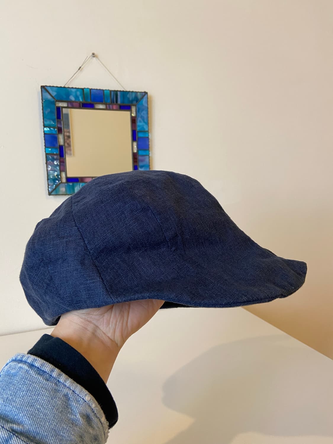 일본 카시라 네이비 헌팅캡 상품이미지4