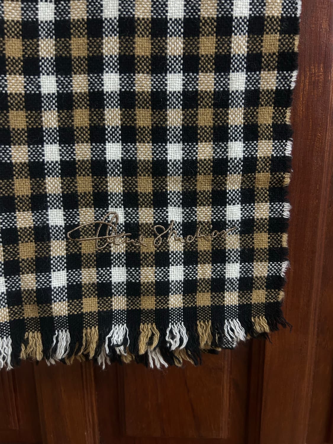 아크네스튜디오 체크 머플러  상품이미지2