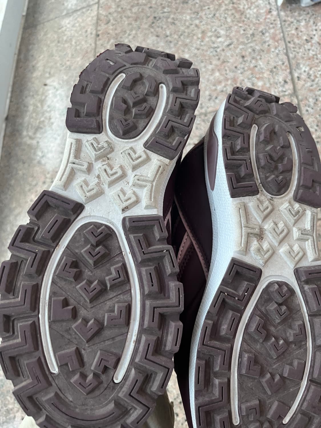 크로커다일 버건디 운동화 상품이미지3