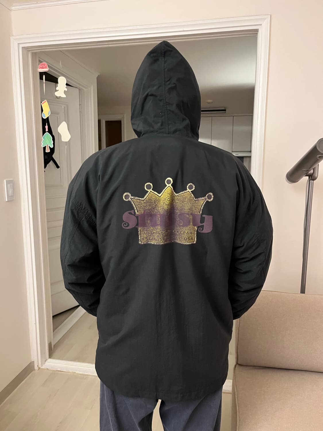 스투시 후드 자켓 (M) 상품이미지1