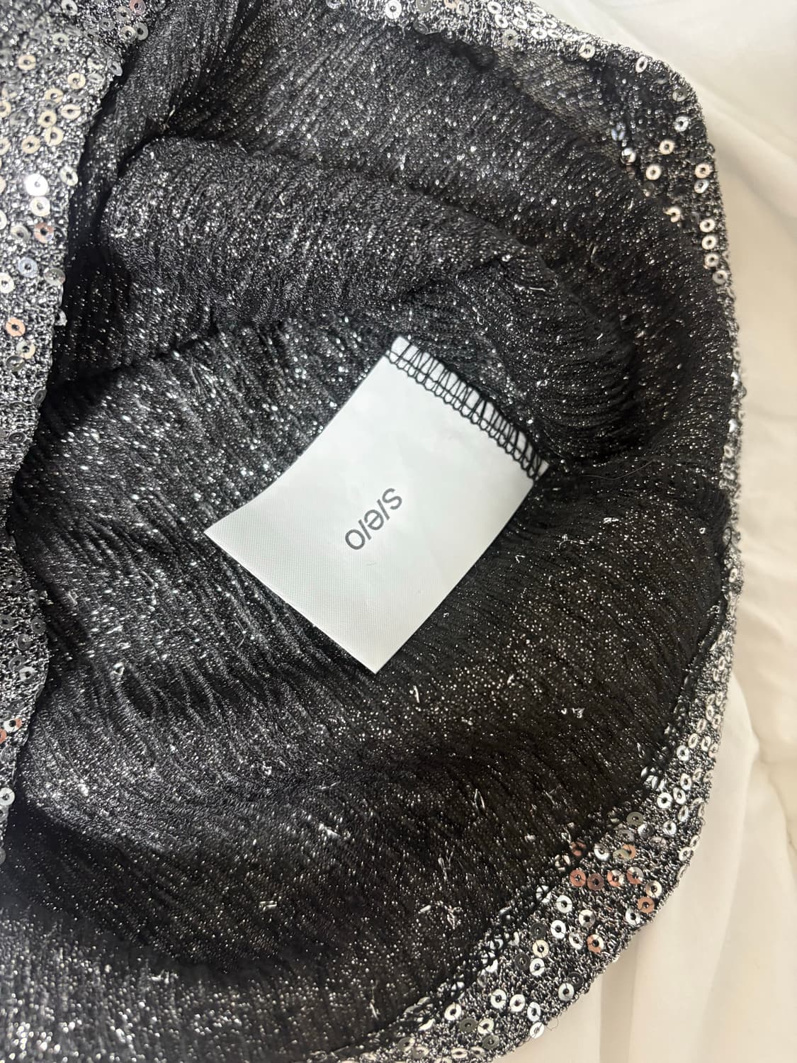 SEO 에스이오 스팽글 캐미솔 탑 스팽글나시 스팽들 뷔스티에 상품이미지10