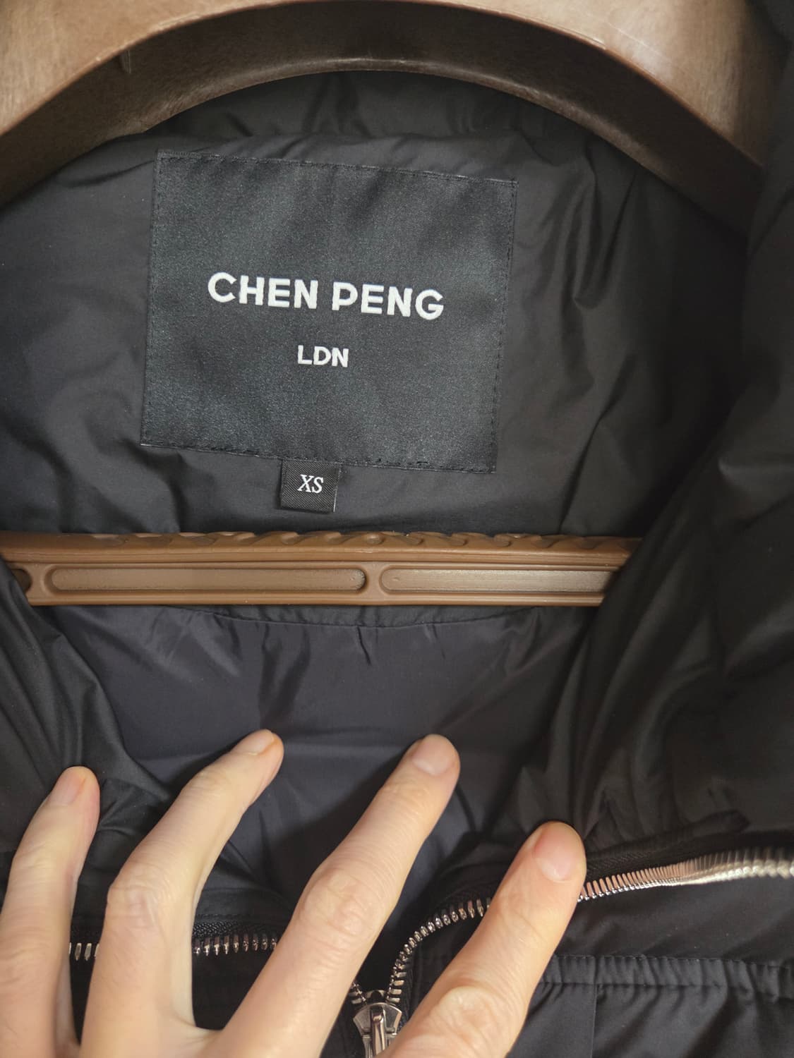 첸 펭 블랙 아쿠아 아머 다운 롱패딩 상품이미지4