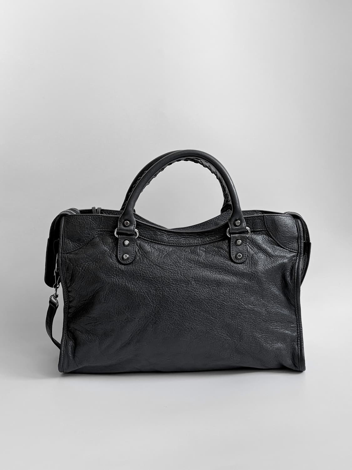 발렌시아가 클래식 시티백 미듐 판매합니다. 상품이미지4