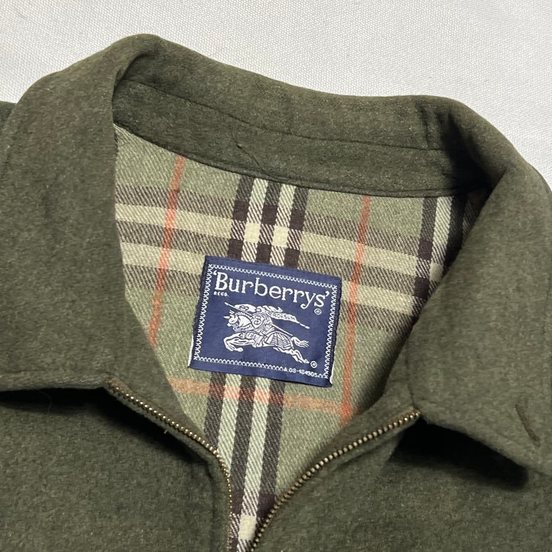 Burberry 울 해링턴 자켓 상품이미지3