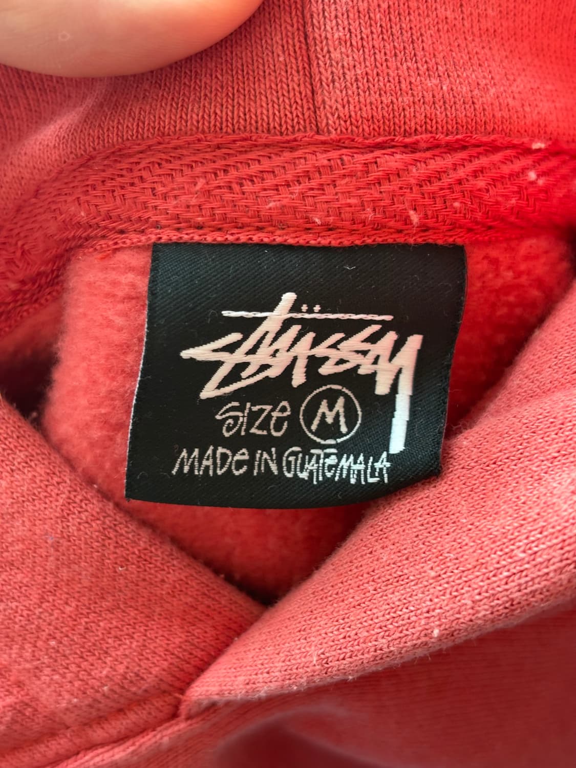 스투시 오렌지 후드 상품이미지3