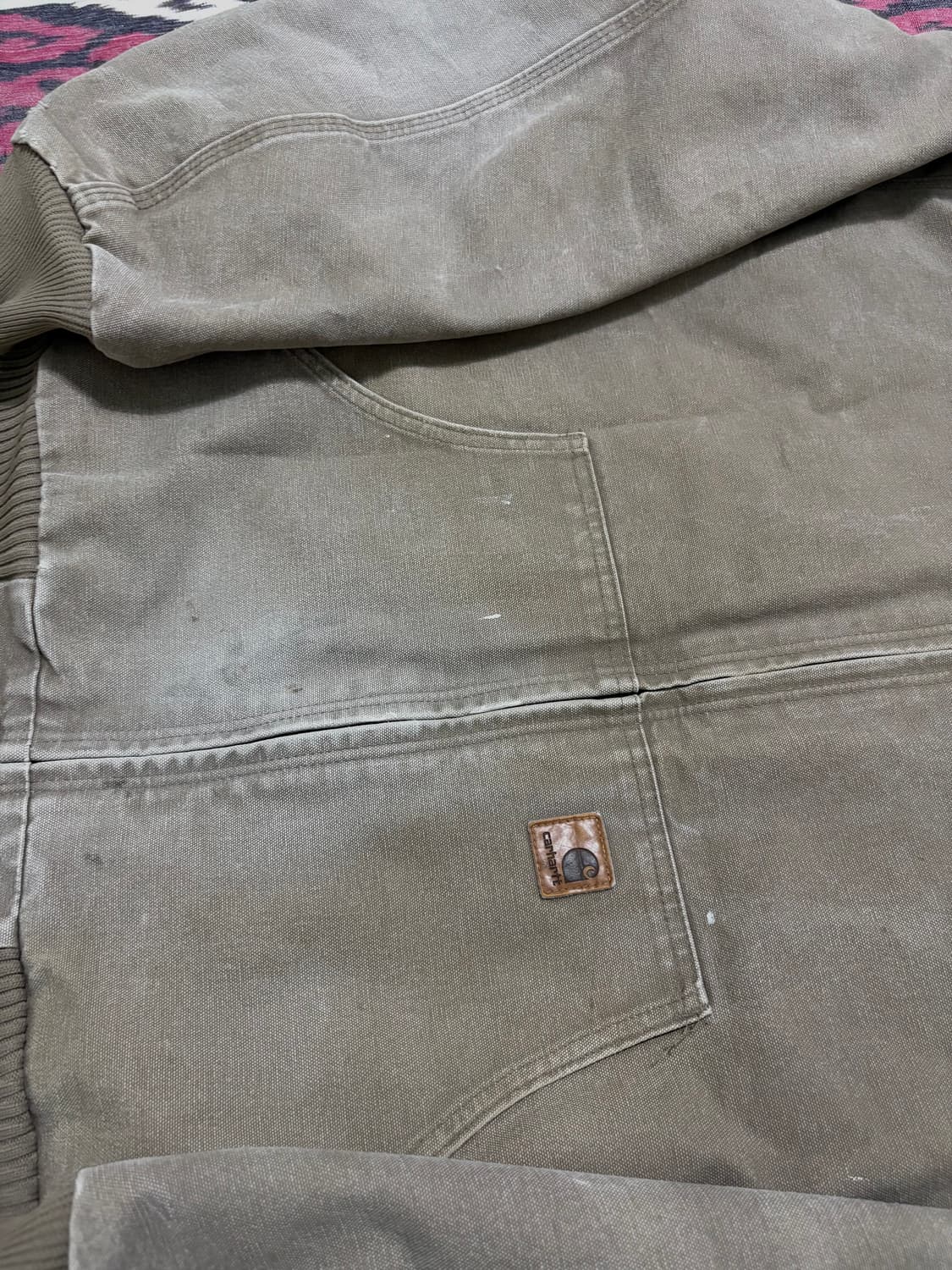 j130 mus 칼하트 덕 액티브자켓 워크자켓 상품이미지4