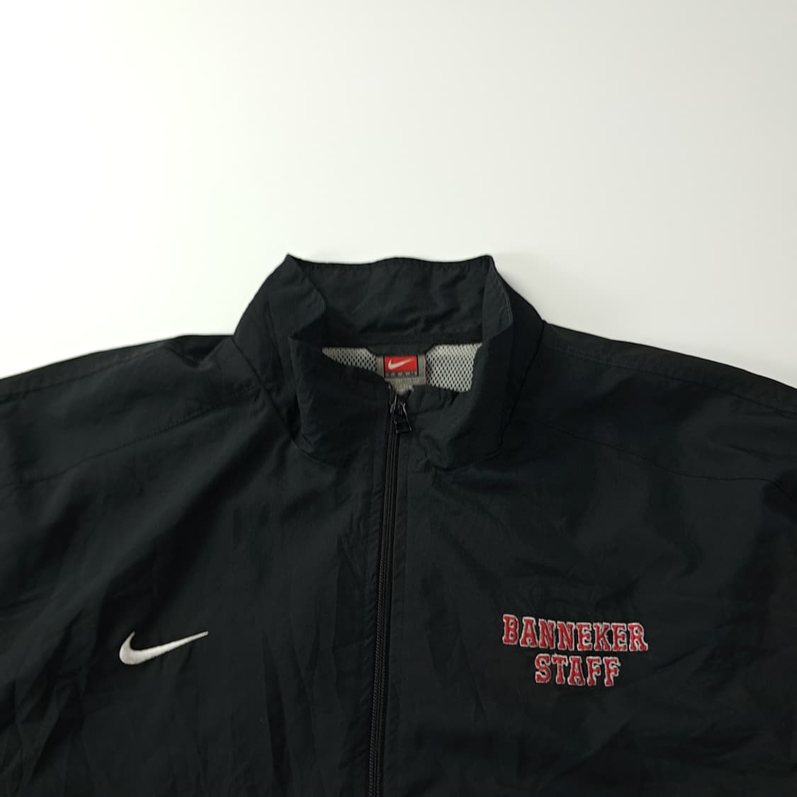 CK554 2XL 나이키 00s 팀 블랙 배너커 스태프 바람막이 자켓 상품이미지2