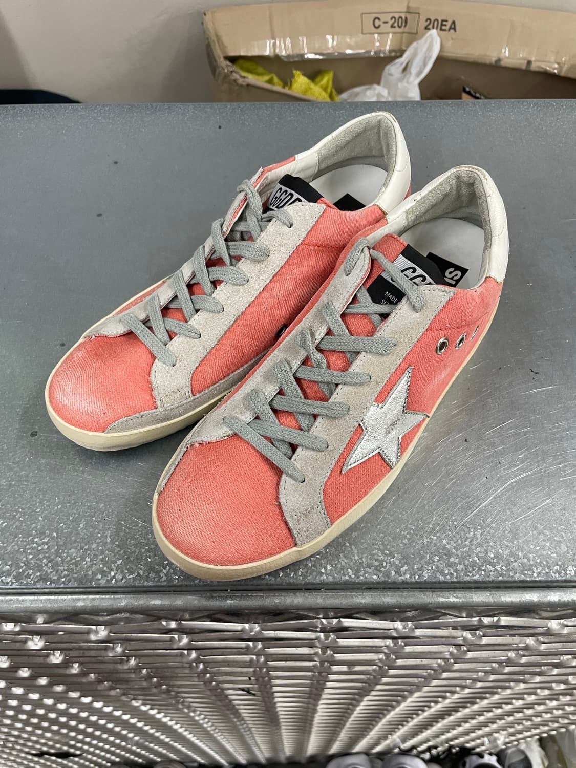 골든구스 슈퍼스타 코랄 핑크 39 상품이미지2