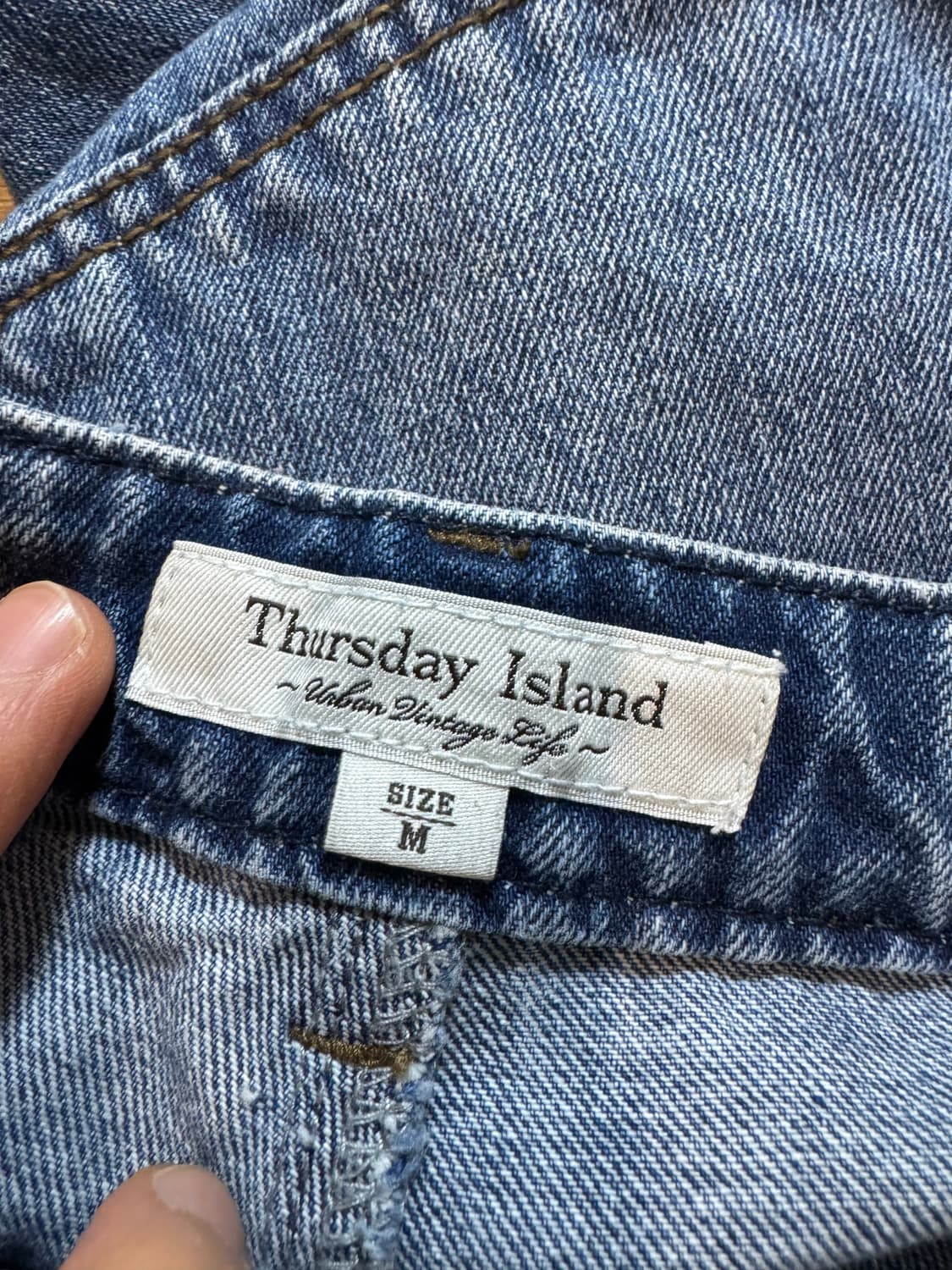 Thursdays island 썰스데이아일랜드 데님팬츠 상품이미지7