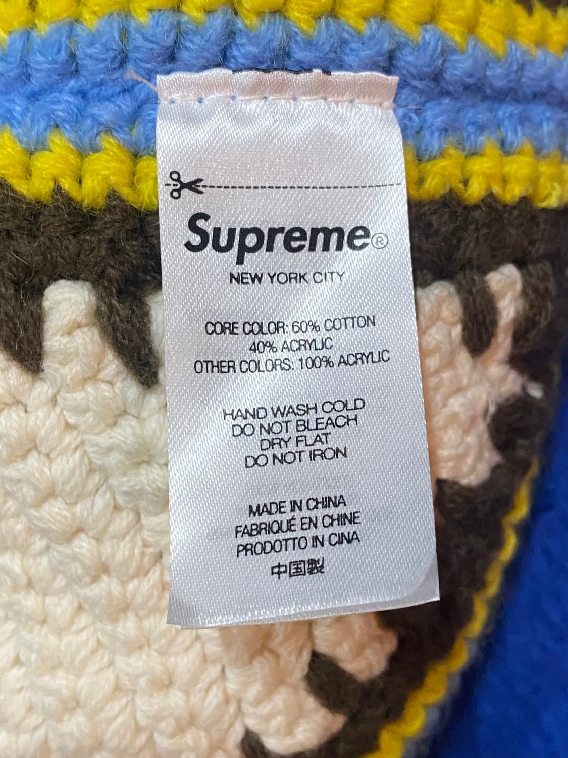 Supreme 슈프림 크로셰 뜨개 버킷햇 상품이미지7