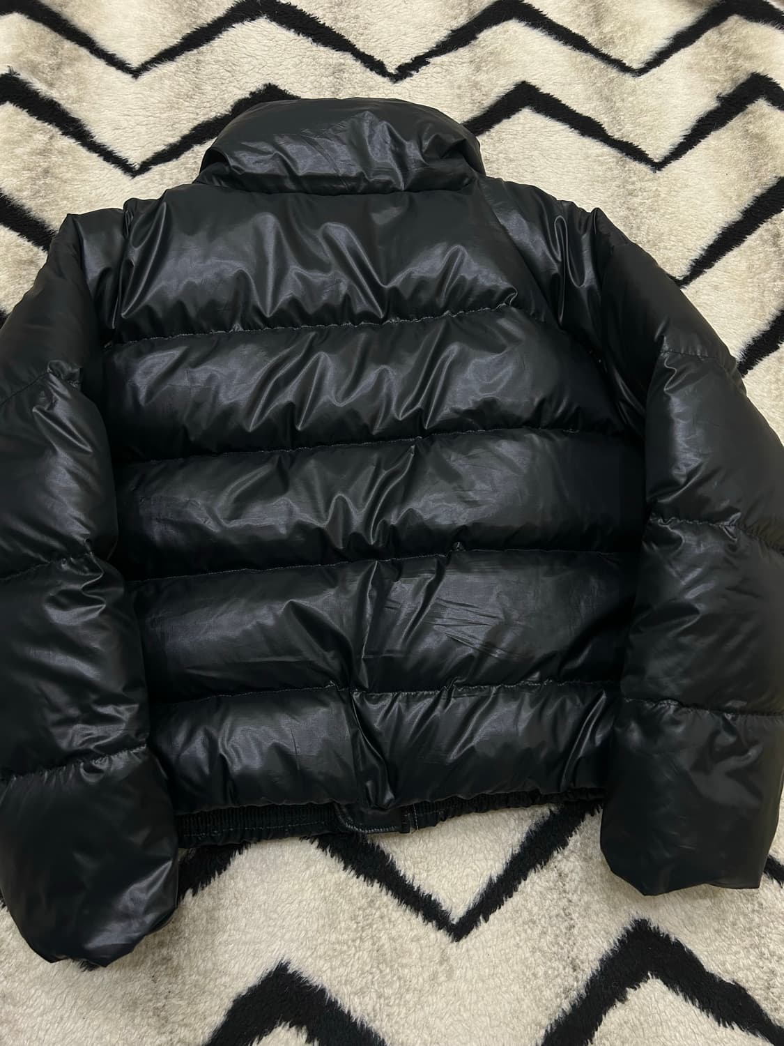 [M]나이키 다운 필 푸퍼 숏패딩/블랙/약유광 상품이미지5