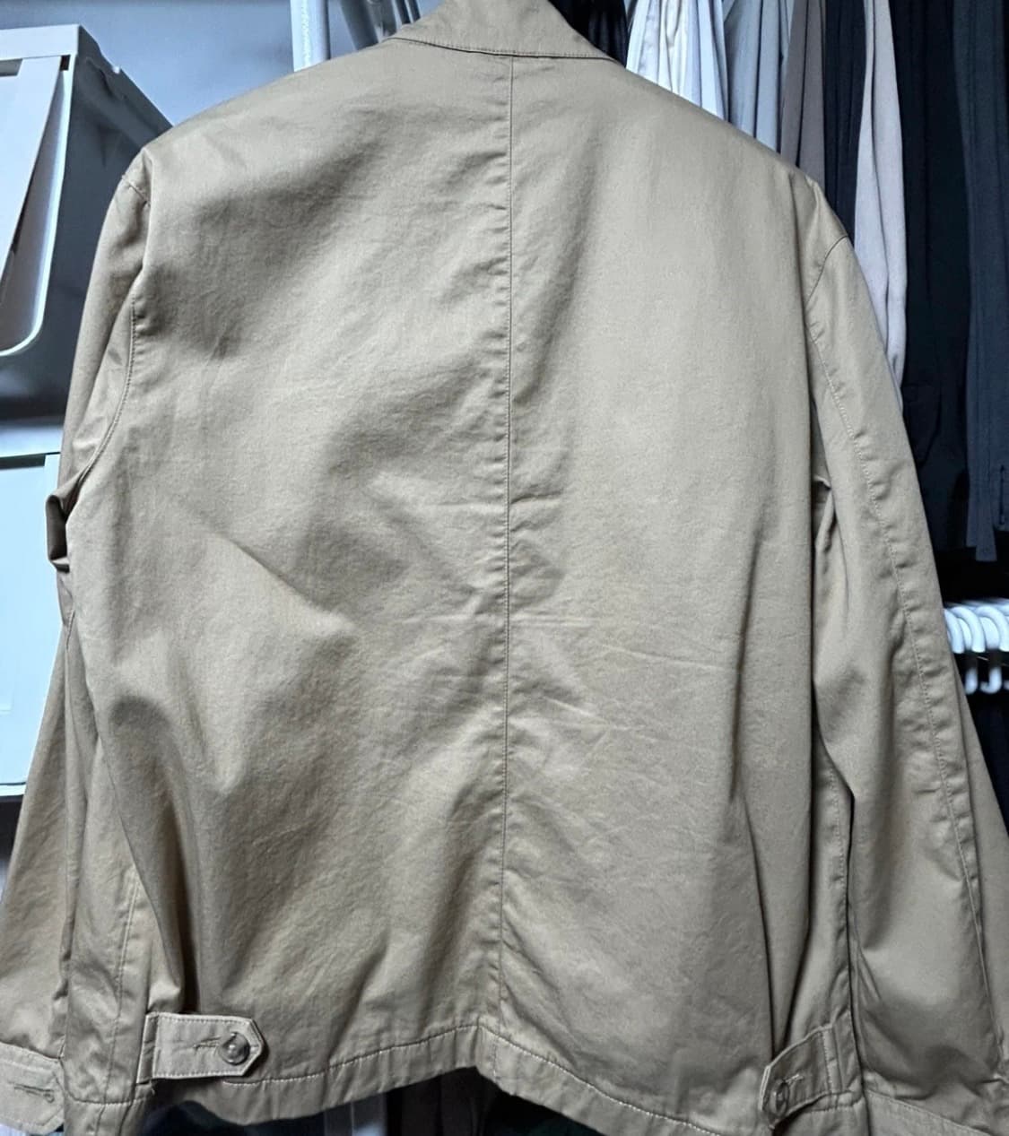 폴로 랄프로렌 베이지 헤링턴 자켓 상품이미지3