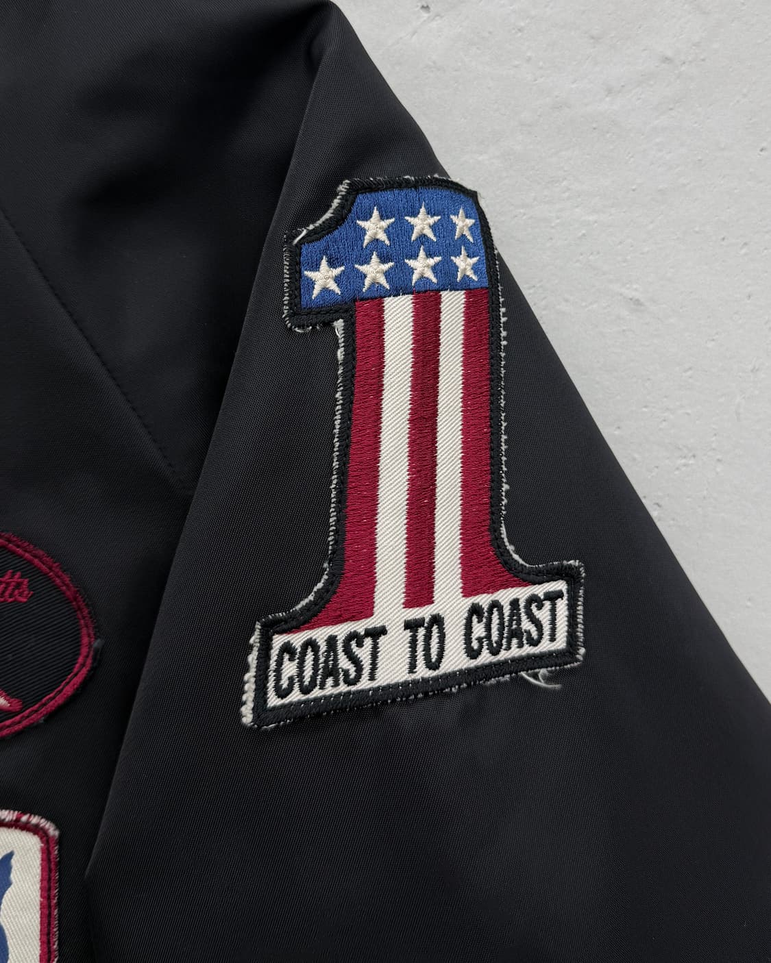 인디안 모터사이클 00s 나일론쉘 바이커 자켓 상품이미지3