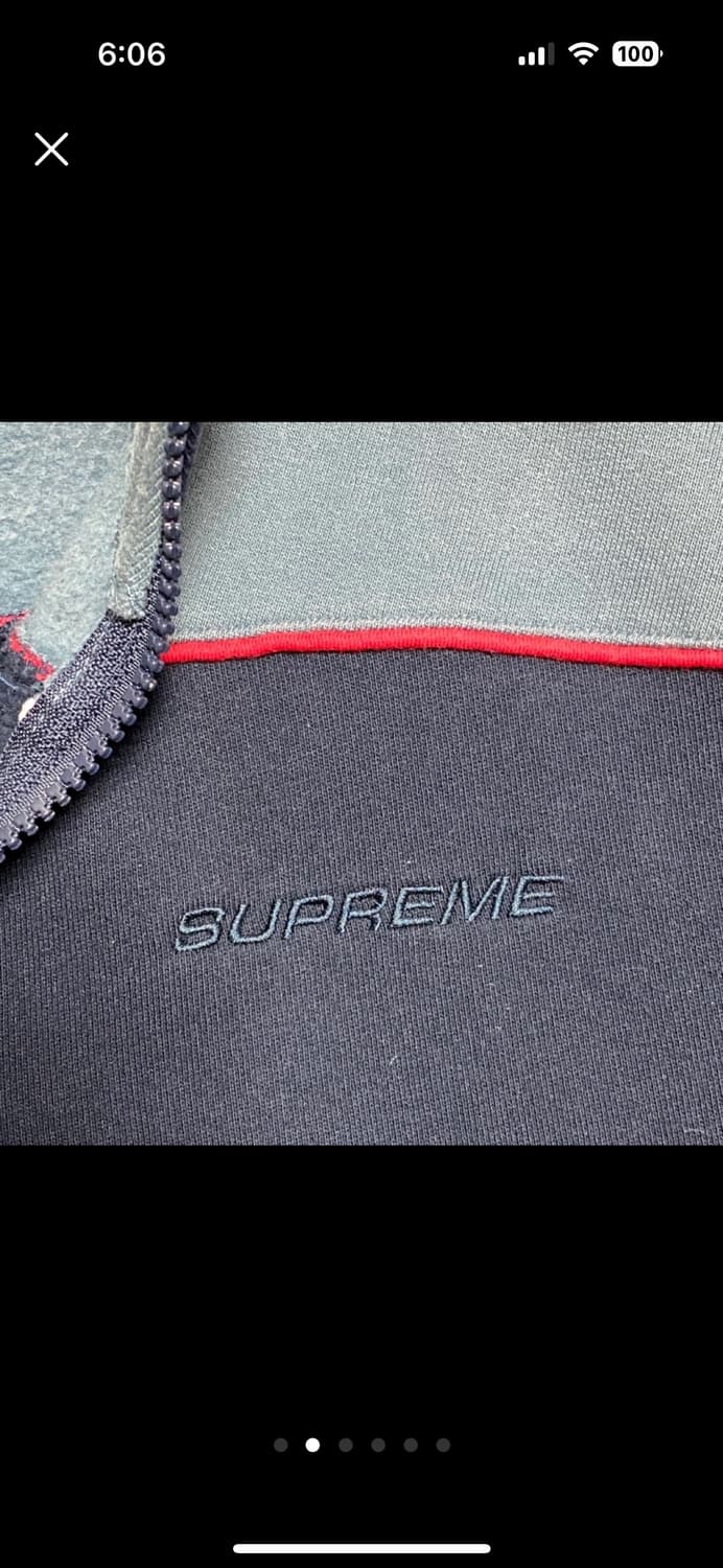 슈프림 스피드웨이 하프집업 18FW 상품이미지2